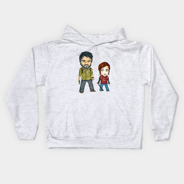 Joel & Ellie Kids Hoodie by LivStark